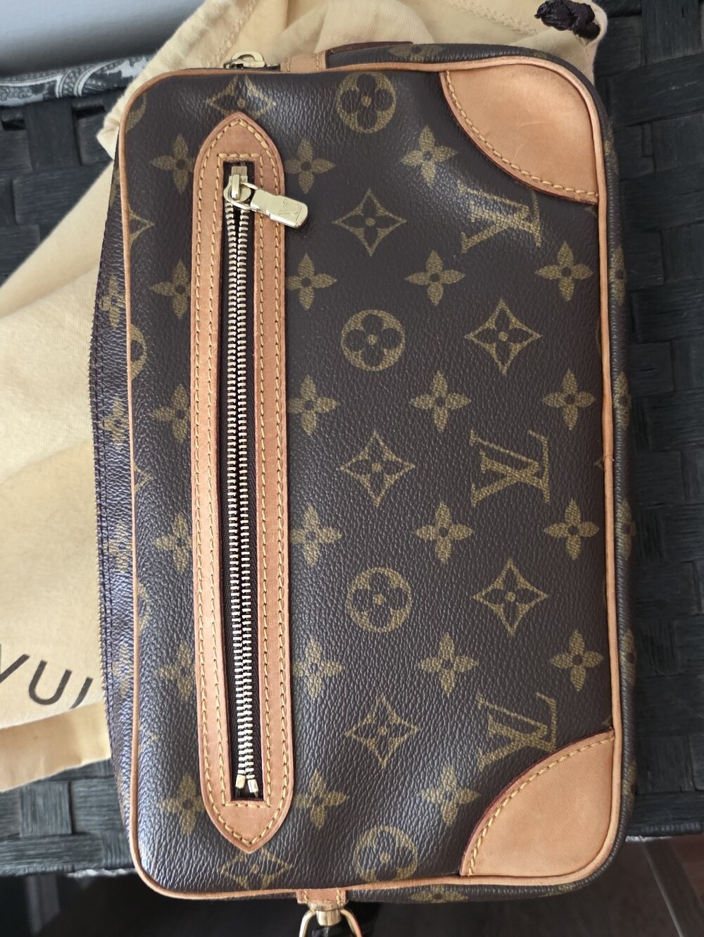 Louis Vuitton Monogram Marly Draggone Clutch - Picture 6 of 16